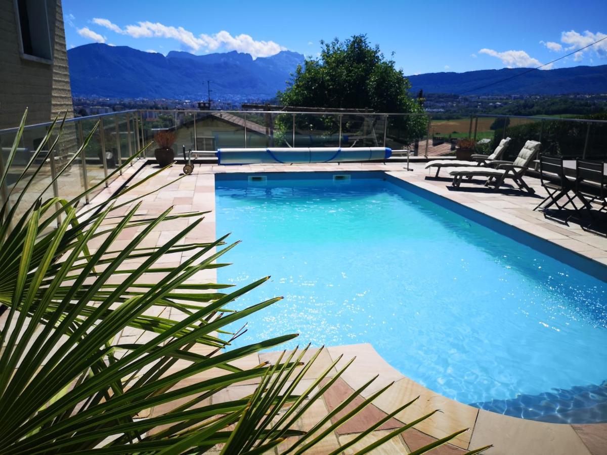 Studio Bellevue Appart Independant Renove 2024 Piscine Parking Proche Centre Annecy Poisy Eksteriør bilde